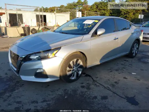 2022 Nissan Altima S Fwd VIN 1N4BL4BV4NN311186 фото 3