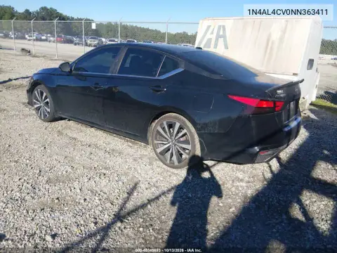 1N4AL4CV0NN363411 — 2022 Nissan Altima, фото 4 с аукциона IAAI, Внешний пожар