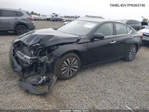 2023 Nissan Altima Sv Fwd VIN 1N4BL4DV7PN360740 фото 3
