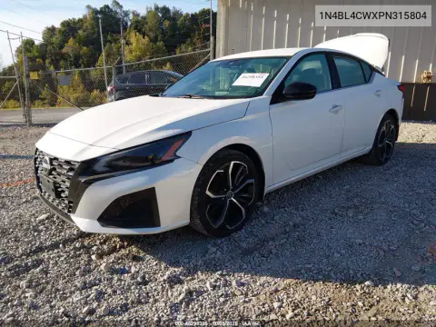 2023 Nissan Altima Sr Intelligent Awd VIN 1N4BL4CWXPN315804 фото 3
