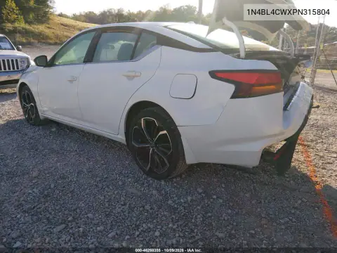 2023 Nissan Altima Sr Intelligent Awd VIN 1N4BL4CWXPN315804 фото 4