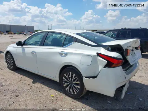 2024 Nissan Altima Sv Fwd VIN 1N4BL4DV0RN433224 фото 3