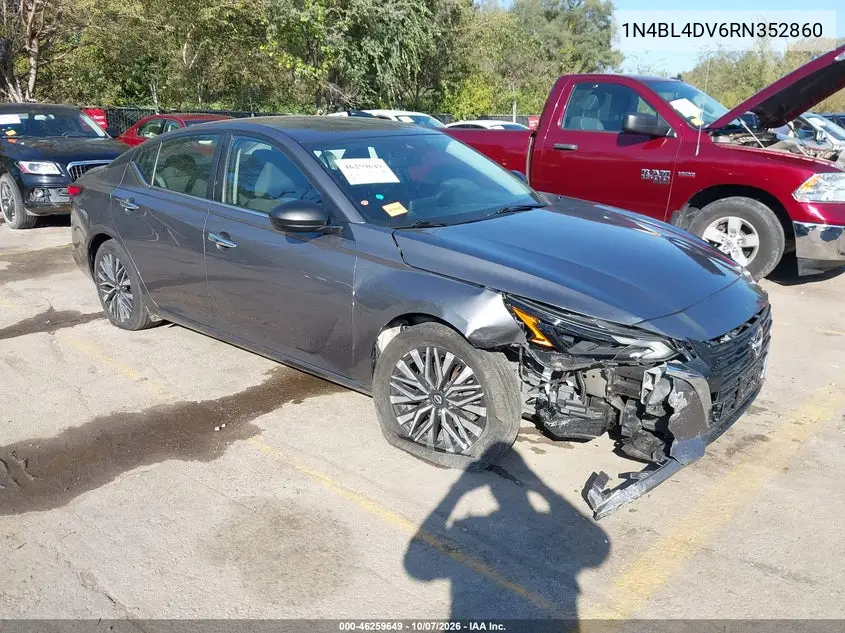 2024 Nissan Altima Sv Fwd VIN 1N4BL4DV6RN352860 фото 2