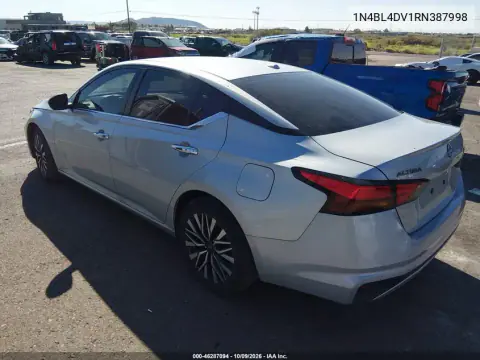 2024 Nissan Altima Sv Fwd VIN 1N4BL4DV1RN387998 фото 4