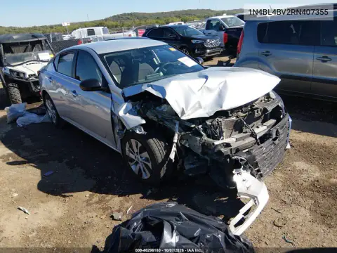 1N4BL4BV2RN407355 — 2024 Nissan Altima, Передняя часть, фото до ремонта