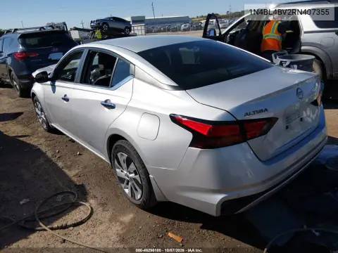 2024 Nissan Altima S Fwd VIN 1N4BL4BV2RN407355 фото 3
