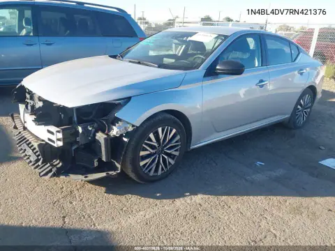 2024 Nissan Altima Sv Fwd VIN 1N4BL4DV7RN421376 фото 3