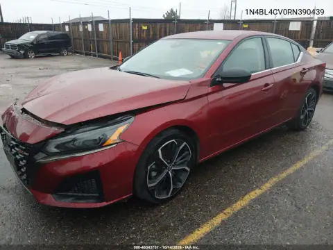 1N4BL4CV0RN390439 — 2024 Nissan Altima, фото 3 с аукциона IAAI, Передняя часть