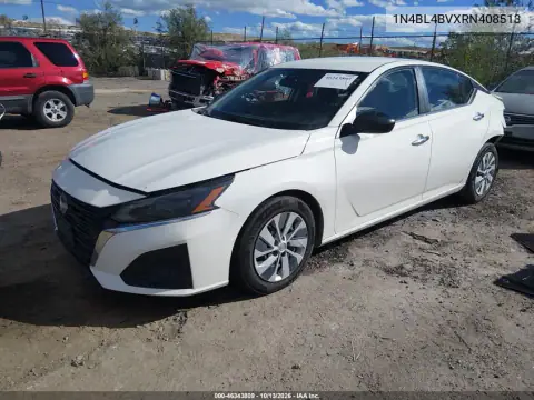 2024 Nissan Altima S Fwd VIN 1N4BL4BVXRN408513 фото 2