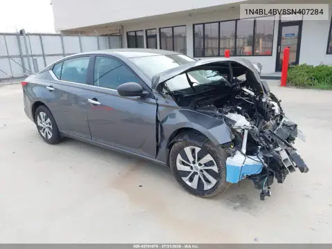 1N4BL4BV8SN407284 — 2025 Nissan Altima, Передняя часть, фото до ремонта