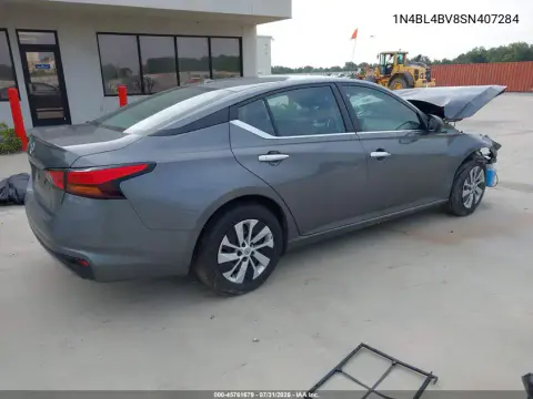 2025 Nissan Altima S Fwd VIN 1N4BL4BV8SN407284 фото 4