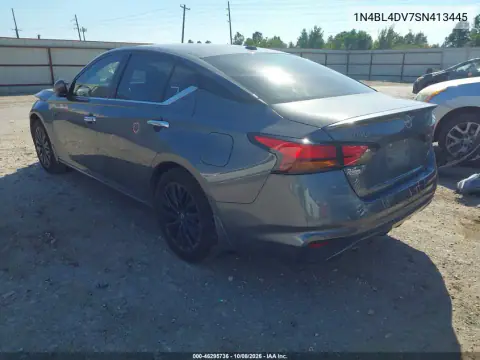 2025 Nissan Altima Sv Fwd VIN 1N4BL4DV7SN413445 фото 4