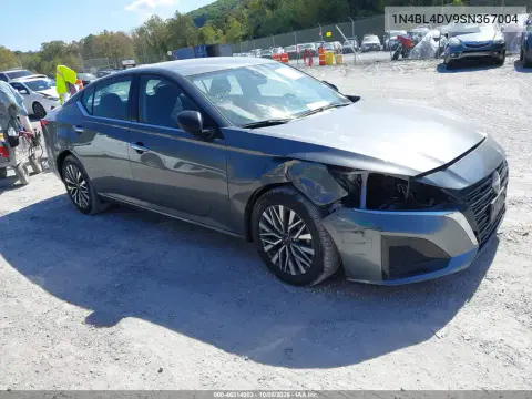 1N4BL4DV9SN367004 — 2025 Nissan Altima, Передняя часть, фото до ремонта