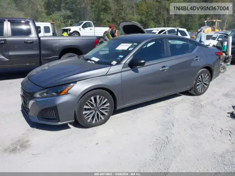 2025 Nissan Altima Sv Fwd VIN 1N4BL4DV9SN367004 фото 3