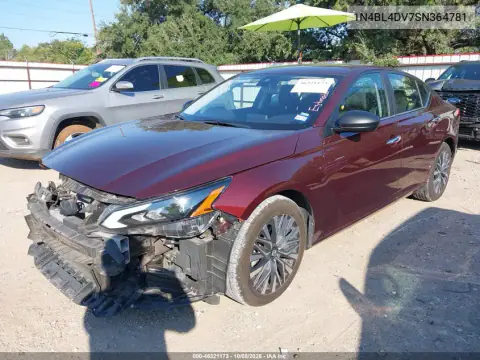 2025 Nissan Altima Sv Fwd VIN 1N4BL4DV7SN364781 фото 3