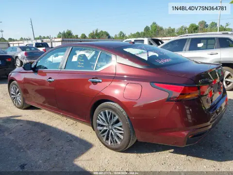 2025 Nissan Altima Sv Fwd VIN 1N4BL4DV7SN364781 фото 4