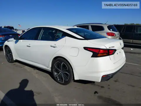 1N4BL4CV0SN405169 — 2025 Nissan Altima, фото 4 с аукциона IAAI, Повреждения со всех сторон