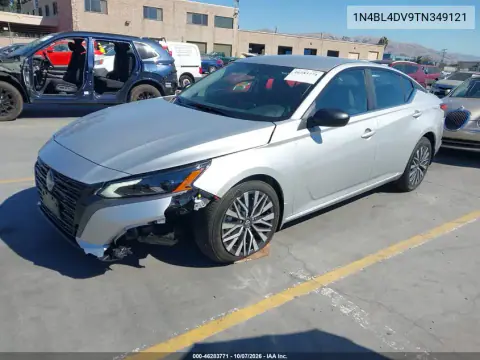 2026 Nissan Altima Sv Fwd VIN 1N4BL4DV9TN349121 фото 3
