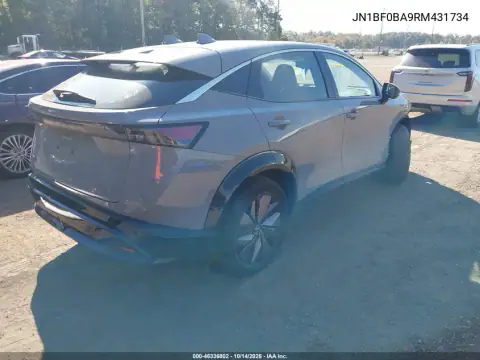 JN1BF0BA9RM431734 — 2024 Nissan Ariya, фото 5 с аукциона IAAI, Передняя часть