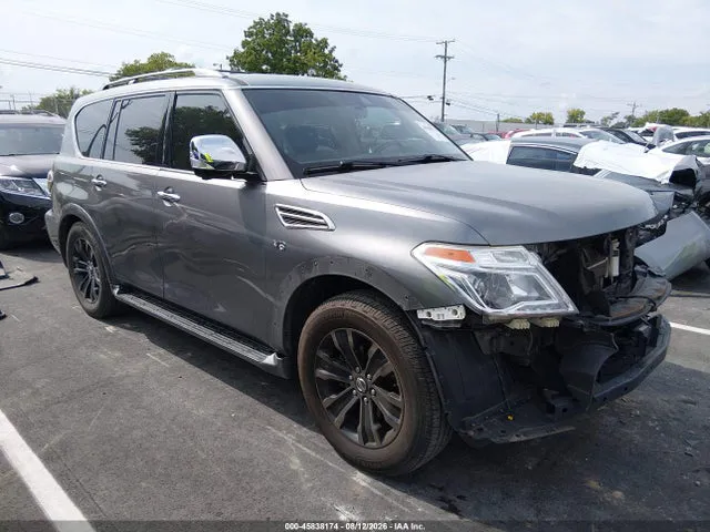 2019 Nissan Armada Platinum VIN JN8AY2NF7K9351965 фото 1