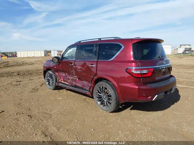 JN8AY2DB2M9794591 — 2021 Nissan Armada Platinum, фото 3 с аукциона IAAI 13.10.2026, Левый бок