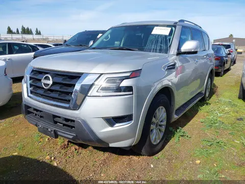 2021 Nissan Armada Sv 2wd VIN JN8AY2ACXM9145425 фото 2