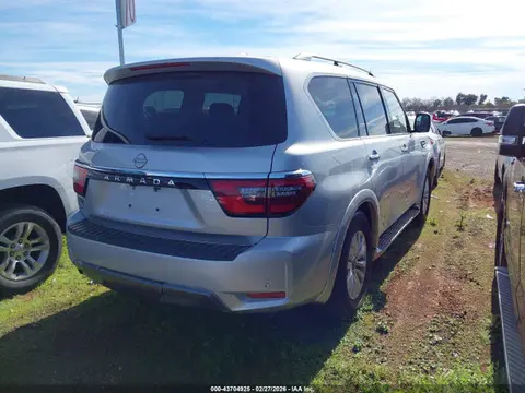 2021 Nissan Armada Sv 2wd VIN JN8AY2ACXM9145425 фото 4