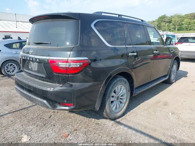 2022 Nissan Armada Sv 4wd VIN JN8AY2AD9N9675587 фото 4