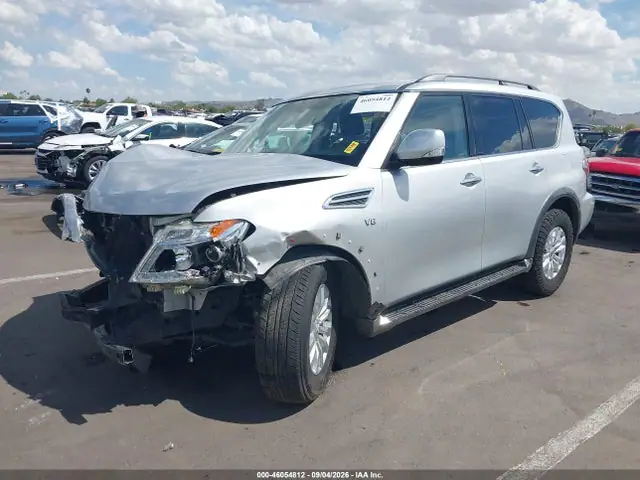 2018 Nissan ARMADA SV VIN JN8AY2NC2J9554282 фото 2