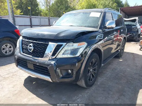 JN8AY2NC5H9501506 — 2017 Nissan Armada, фото 2 с аукциона IAAI, Передняя часть
