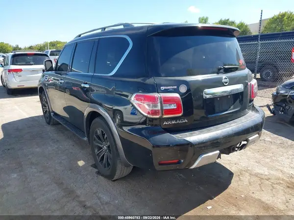 JN8AY2NC5H9501506 — 2017 Nissan Armada, фото 3 с аукциона IAAI, Передняя часть