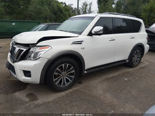 JN8AY2NC5H9501747 — 2017 Nissan Armada, фото 2 с аукциона IAAI, Передняя часть