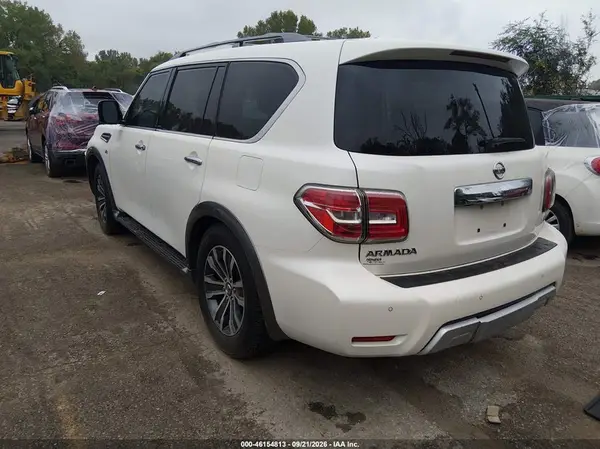 JN8AY2NC5H9501747 — 2017 Nissan Armada, фото 3 с аукциона IAAI, Передняя часть