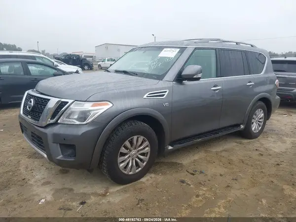 JN8AY2NDXH9001012 — 2017 Nissan Armada, фото 2 с аукциона IAAI, Передняя часть