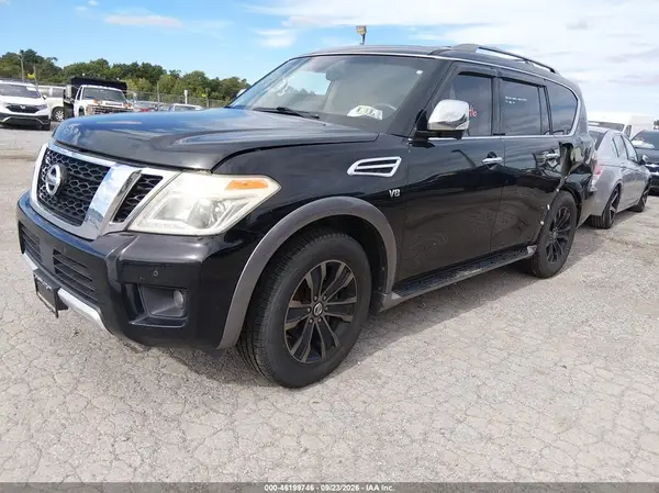 JN8AY2NF6H9302071 — 2017 Nissan Armada, фото 2 с аукциона IAAI, Задняя часть слева
