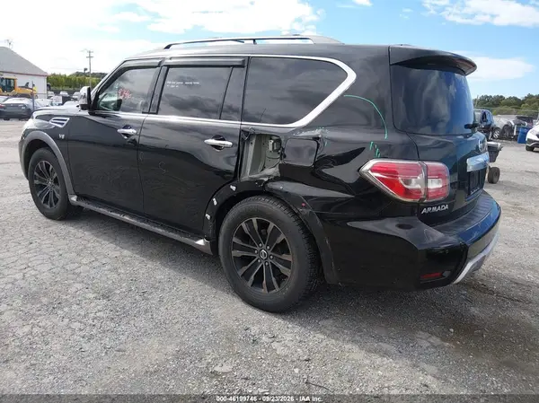 JN8AY2NF6H9302071 — 2017 Nissan Armada, фото 3 с аукциона IAAI, Задняя часть слева