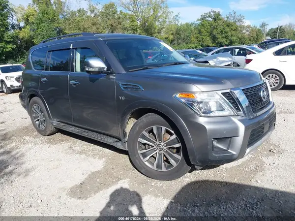 JN8AY2NC3JX503286 — 2018 Nissan Armada, Левый бок (Left Side), фото до ремонта