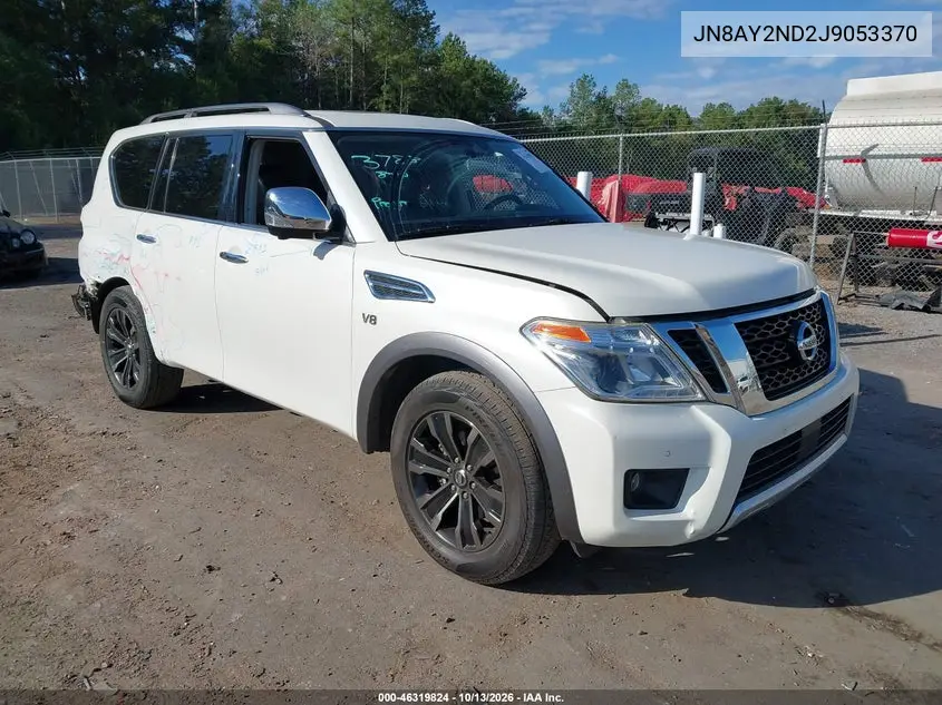JN8AY2ND2J9053370 — 2018 Nissan Armada, фото 2 с аукциона IAAI, Левая / Правая сторона