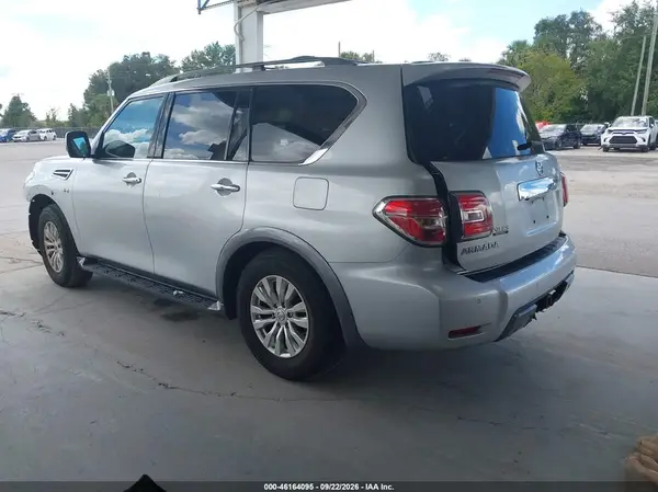 JN8AY2ND1K9093425 — 2019 Nissan Armada, фото 3 с аукциона IAAI 10.10.2026, Передняя часть справа