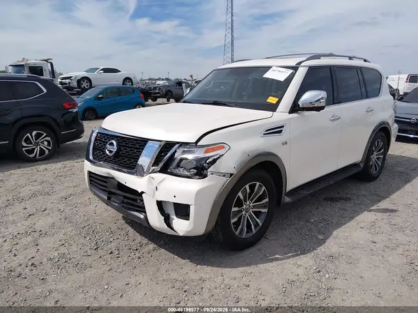 JN8AY2ND4KX008072 — 2019 Nissan Armada, фото 2 с аукциона IAAI 14.10.2026, Передняя часть
