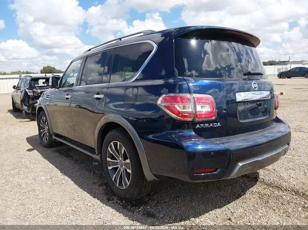 JN8AY2ND4L9107013 — 2020 Nissan Armada, фото 3 с аукциона IAAI, Передняя часть справа