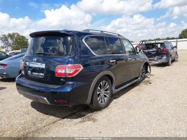 JN8AY2ND4L9107013 — 2020 Nissan Armada, фото 4 с аукциона IAAI, Передняя часть справа