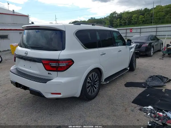 JN8AY2BA7M9374643 — 2021 Nissan Armada, фото 4 с аукциона IAAI, Передняя часть