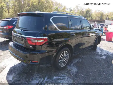 2021 Nissan Armada Sl 4Wd VIN JN8AY2BB7M9792550 фото 5