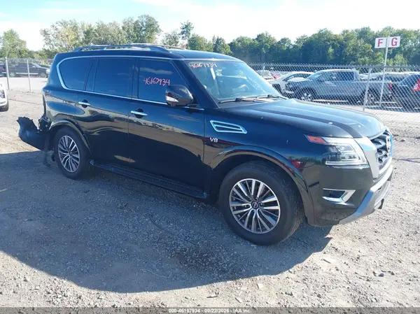 JN8AY2BBXN9811755 — 2022 Nissan Armada, Задняя часть справа (Right Rear), фото до ремонта