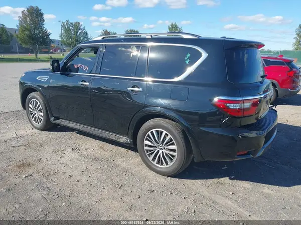 JN8AY2BBXN9811755 — 2022 Nissan Armada, фото 3 с аукциона IAAI 10.10.2026, Задняя часть справа