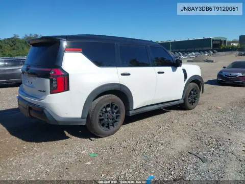 2026 Nissan Armada Pro-4X VIN JN8AY3DB6T9120061 фото 5