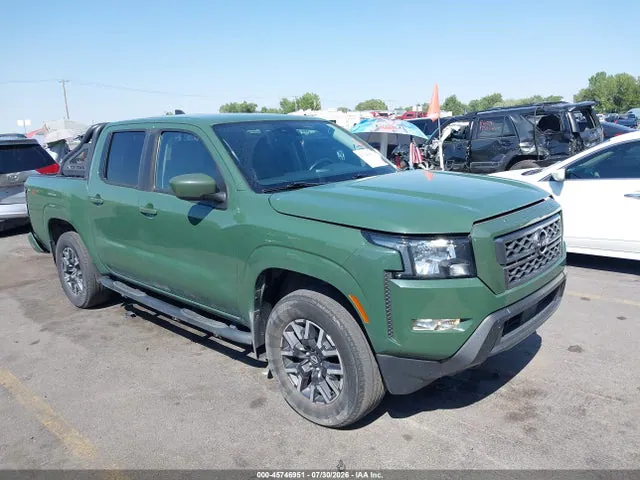 2022 Nissan Frontier Sv 4x4 VIN 1N6ED1EK8NN643133 фото 1