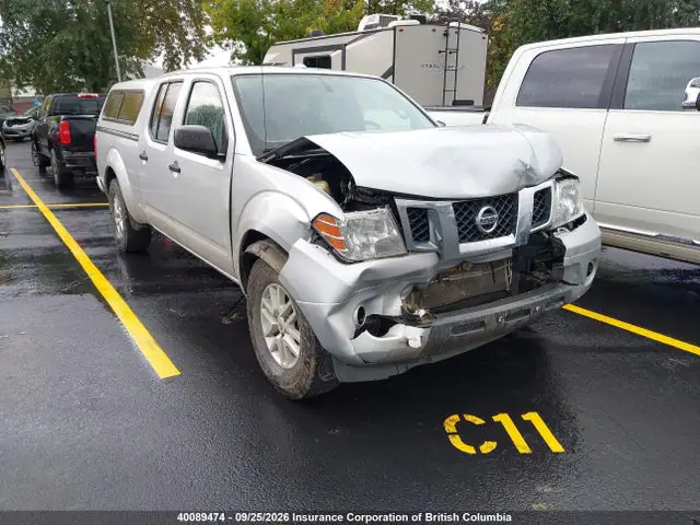 1N6AD0FV9HN713177 — 2017 Nissan Frontier SV/SL, Передняя часть (Front), фото до ремонта