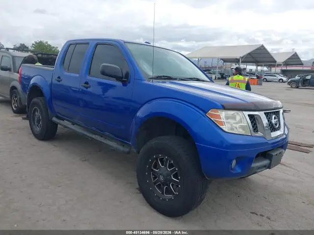 1N6AD0ER6FN744923 — 2015 Nissan Frontier SV, Задняя часть (Rear), фото до ремонта